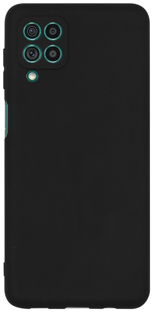 Samsung Galaxy M62 (SM-M625F) szilikon tok kameravédővel matt fekete