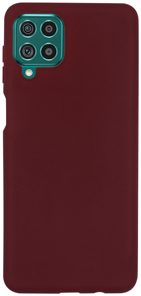 Samsung Galaxy M62 (SM-M625F) szilikon tok matt bordó