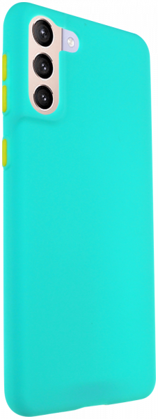 Samsung Galaxy S21 Plus 5G (SM-G996B) szilikon tok türkiz
