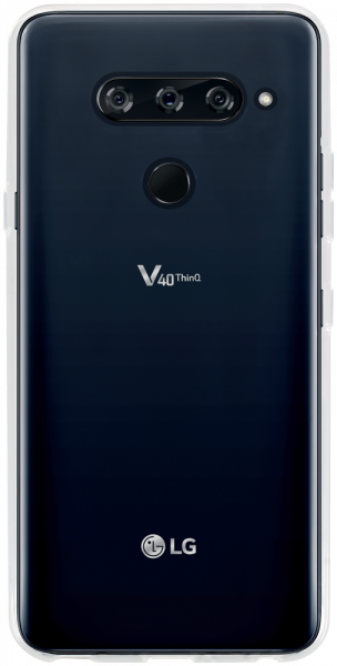 LG V40 ThinQ szilikon tok átlátszó