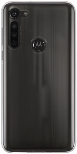 Motorola Moto G8 Power szilikon tok közepesen ütésálló átlátszó