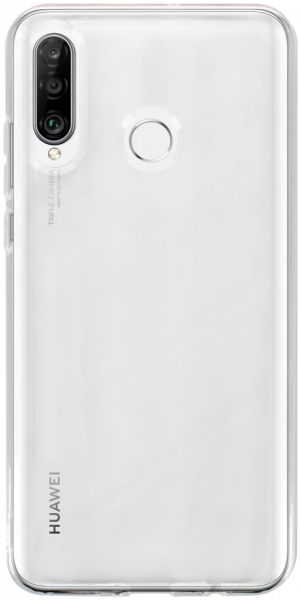 Huawei P30 Lite szilikon tok közepesen ütésálló átlátszó