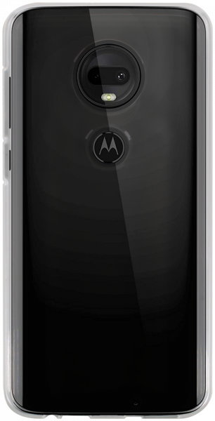 Motorola G7 Plus szilikon tok közepesen ütésálló átlátszó