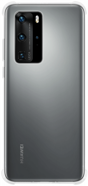 Huawei P40 Pro szilikon tok légpárnás sarok átlátszó