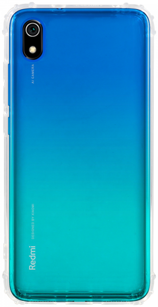 Xiaomi Redmi 7A szilikon tok közepesen ütésálló légpárnás sarok átlátszó