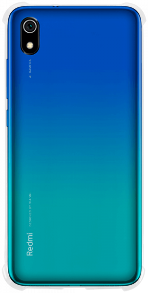 Xiaomi Redmi 7A szilikon tok légpárnás sarok átlátszó