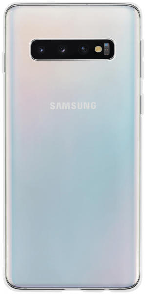 Samsung Galaxy S10 (SM-G973) szilikon tok közepesen ütésálló átlátszó