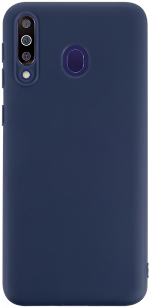 Samsung Galaxy M30 (SM-M305) szilikon tok matt sötétkék