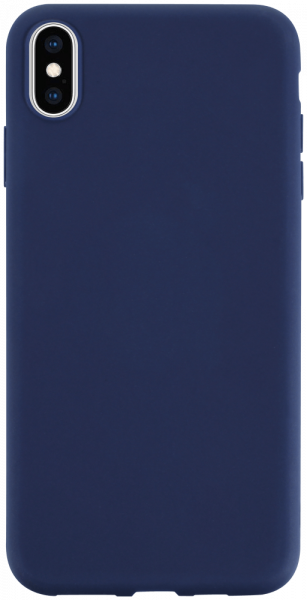 Apple iPhone XS Max szilikon tok sötétkék