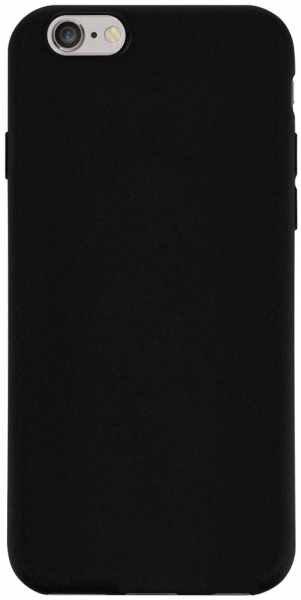 Apple iPhone 6S szilikon tok matt fekete