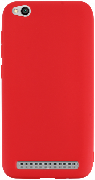 Xiaomi Redmi 5A szilikon tok matt piros