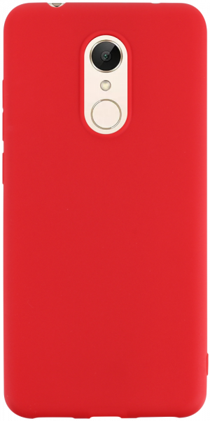 Xiaomi Redmi 5 szilikon tok matt piros