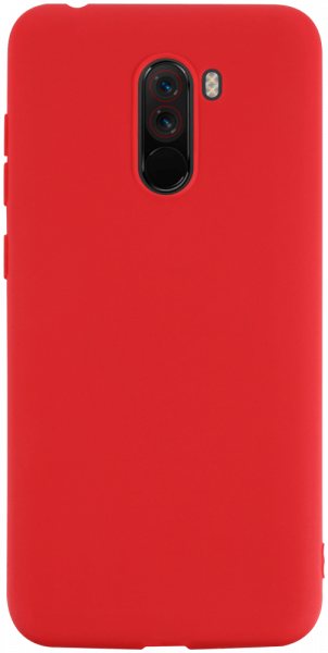 Xiaomi Pocophone F1 szilikon tok mágneses kompatibilitás piros