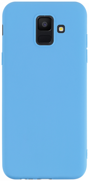 Samsung Galaxy A6 2018 Dual (A600) szilikon tok matt babakék