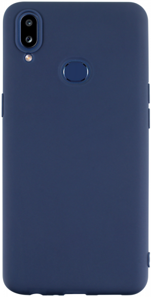 Samsung Galaxy A10s (SM-A107M) szilikon tok matt sötétkék