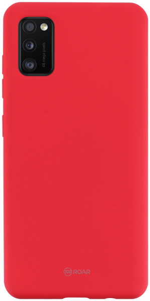 Samsung Galaxy A41 ( SM-A415F) szilikon tok gyári ROAR piros