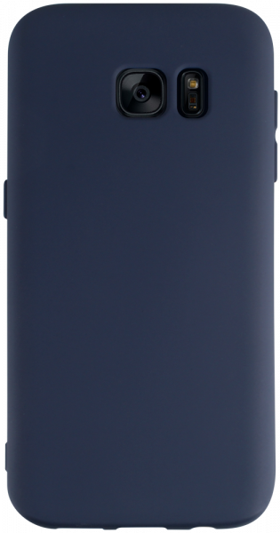 Samsung Galaxy S7 (G930) szilikon tok kameravédővel sötétkék