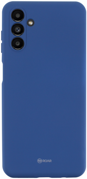 Samsung Galaxy A13 5G (SM-A136) szilikon tok gyári ROAR kameravédővel sötétkék