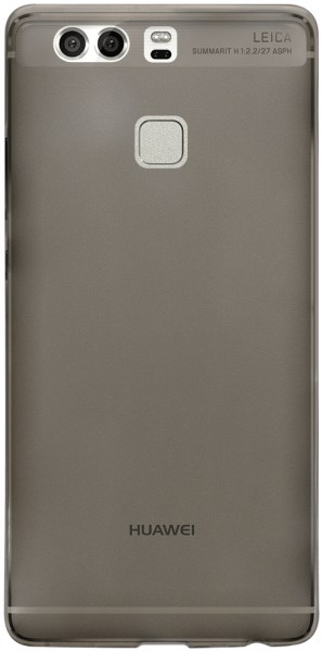 Huawei P9 szilikon tok ultravékony átlátszó füstszínű