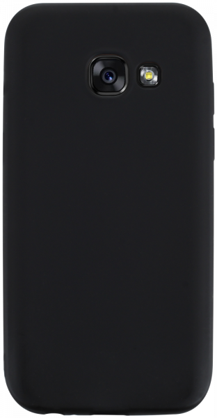 Samsung Galaxy A3 2017 (A320) szilikon tok matt fekete
