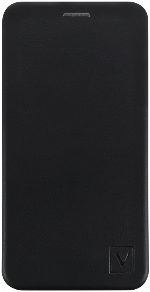 Huawei Honor 8 Lite lenyíló mágneses flipes bőrtok prémium minőség fekete