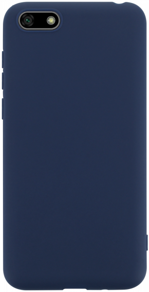 Huawei Honor 7s szilikon tok matt sötétkék