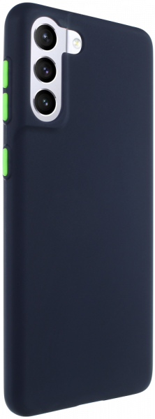 Samsung Galaxy S21 Plus 5G (SM-G996B) szilikon tok sötétkék