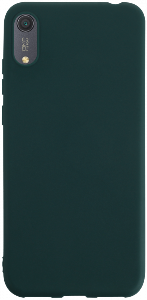 Huawei Honor Play 8A szilikon tok matt sötétzöld