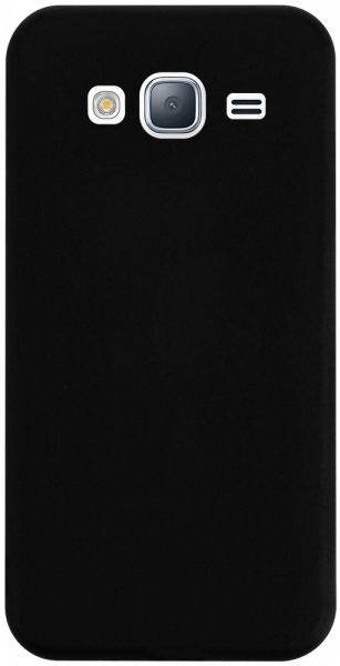 Samsung Galaxy J3 2016 (J320) szilikon tok matt fekete