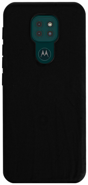 Motorola Moto G9 Play szilikon tok matt fekete