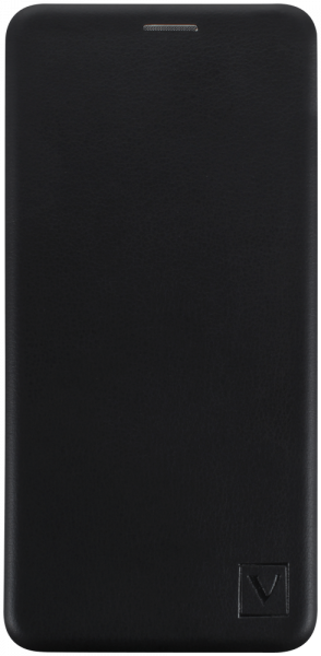 Xiaomi Redmi 9 Prime lenyíló mágneses flipes bőrtok prémium minőség fekete