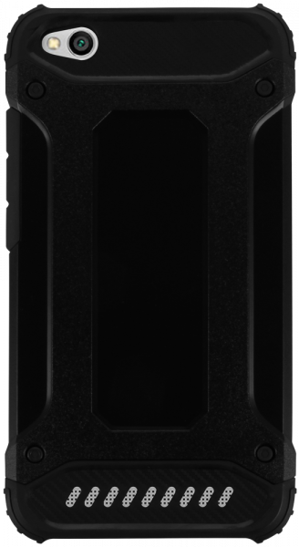 Xiaomi Redmi 5A ütésálló tok légpárnás sarkas, hibrid Forcell Armor fekete