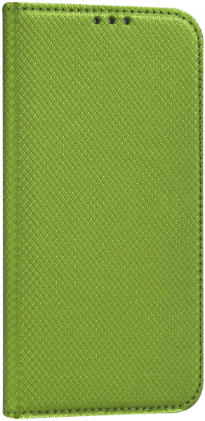 Sony Xperia 10 oldalra nyíló flipes bőrtok rombusz mintás világoszöld