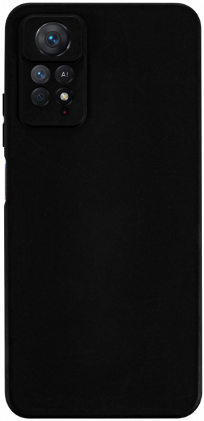 Xiaomi Redmi Note 11 Pro 5G szilikon tok kameravédővel matt fekete