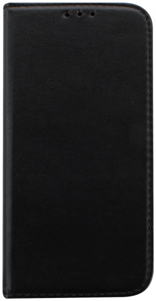 Huawei P20 Lite oldalra nyíló flipes bőrtok asztali tartó funkciós fekete