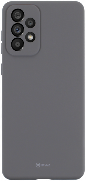 Samsung Galaxy A73 5G (SM-A736B) szilikon tok gyári ROAR kameravédővel szürke