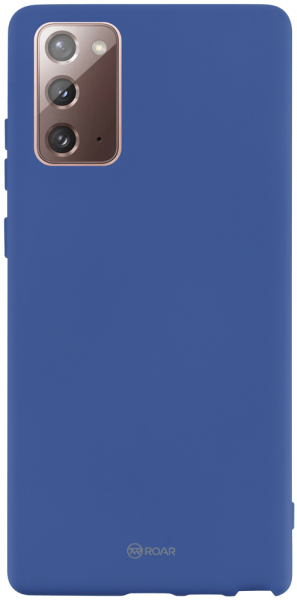 Samsung Galaxy Note 20 5G (SM-N981B) szilikon tok gyári ROAR sötétkék