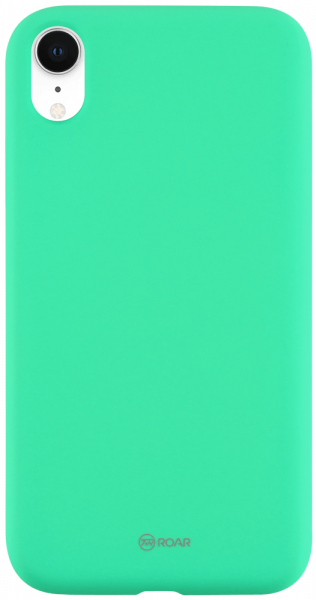 Apple iPhone XR szilikon tok gyári ROAR mentazöld