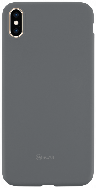 Apple iPhone XS Max szilikon tok gyári ROAR szürke