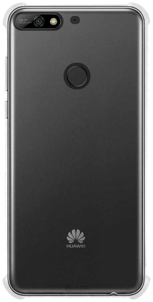Huawei Y7 2018 kemény hátlap gyári ROAR légpárnás sarok átlátszó