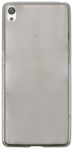 Sony Xperia XA szilikon tok ultravékony átlátszó füstszínű