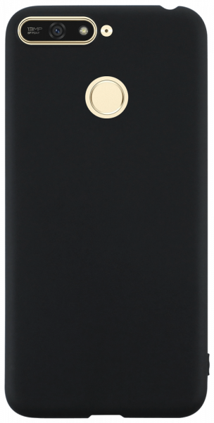 Huawei Honor 7A szilikon tok matt fekete