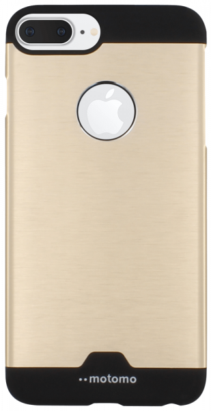 Apple iPhone 8 Plus kemény hátlap gyári MOTOMO logó kihagyós arany