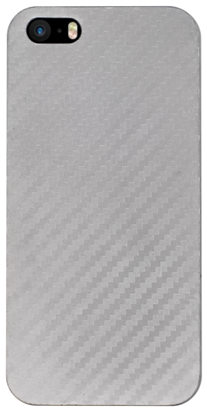 Apple iPhone 5S kemény hátlap karbon mintás szürke