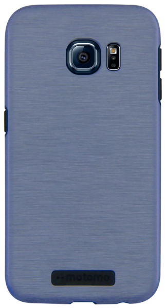 Samsung Galaxy S6 Edge (G925) kemény hátlap gyári MOTOMO szálcsiszolt mintás sötétkék