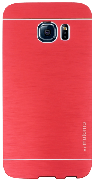 Samsung Galaxy S6 EDGE kemény hátlap gyári MOTOMO piros/fekete