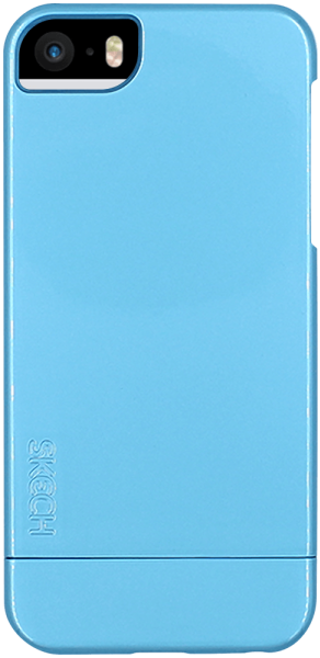 Apple iPhone SE (2016) kemény hátlap levehető alsó résszel fényes kék