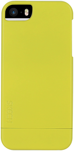 Apple iPhone 5S kemény hátlap levehető alsó résszel sárga