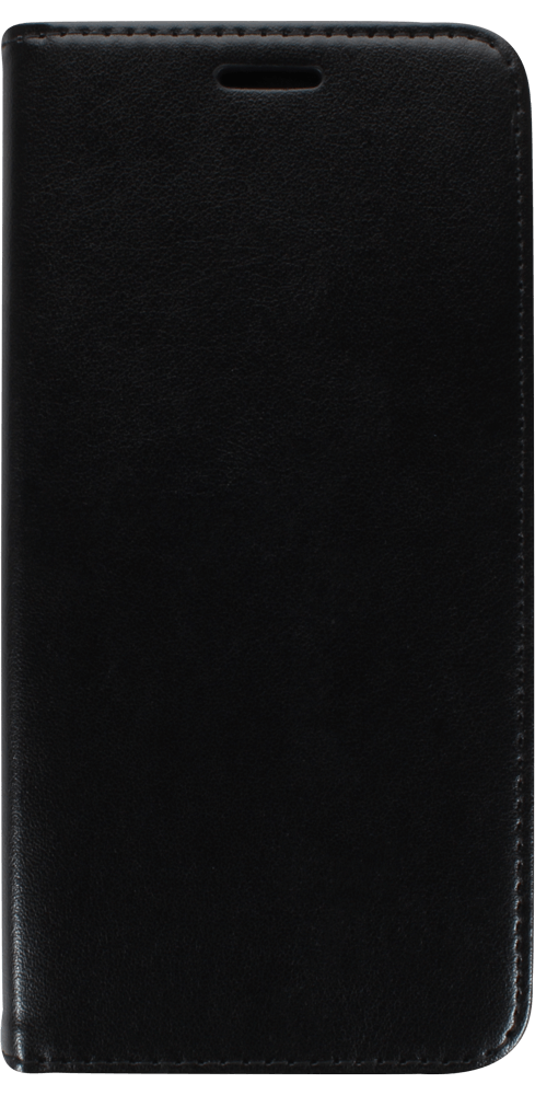 Huawei Y9 2018 oldalra nyíló flipes bőrtok asztali tartó funkciós fekete