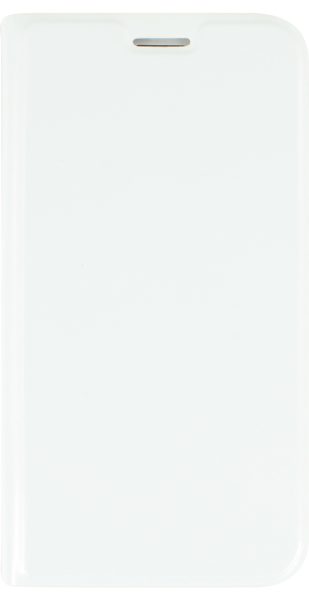 Samsung Galaxy S6 (G920) oldalra nyíló flipes bőrtok asztali tartó funkciós fehér